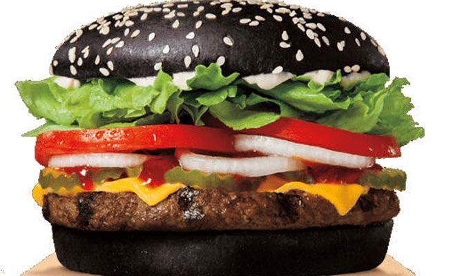 hamburguesa negra